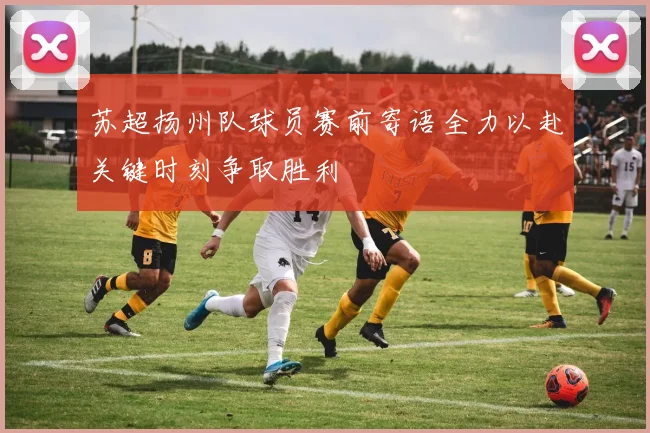 苏超扬州队球员赛前寄语全力以赴关键时刻争取胜利